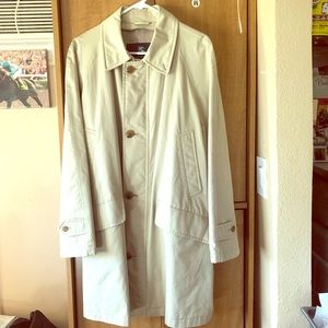 Large Burberry winter coat.